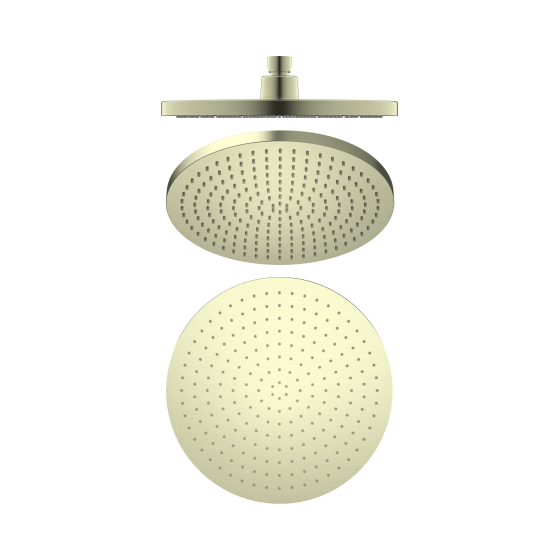 Верхний душ Lotis Mone 1069BB D23см, цвет brushed brass