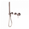 Смеситель для душа Lotis Mone 1012CB встраиваемый с ручным душем, цвет copper brushed