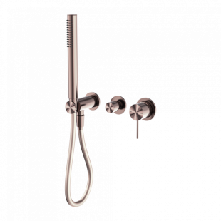 Смеситель для душа, с ручным душем, скрытый, Lotis, цвет: бронза