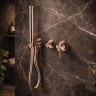Смеситель для душа Lotis Mone 1012CB встраиваемый с ручным душем, цвет copper brushed