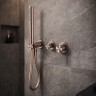 Смеситель для душа Lotis Mone 1012CB встраиваемый с ручным душем, цвет copper brushed
