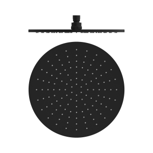 Верхний душ Lotis Mone 1070MB D30см, цвет matte black