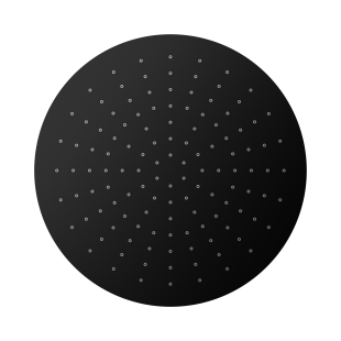 Верхний душ Lotis Mone 1070MB D30см, цвет matte black