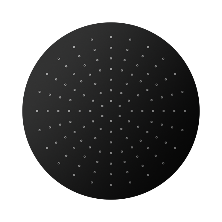 Верхний душ Lotis Mone 1070MB D30см, цвет matte black